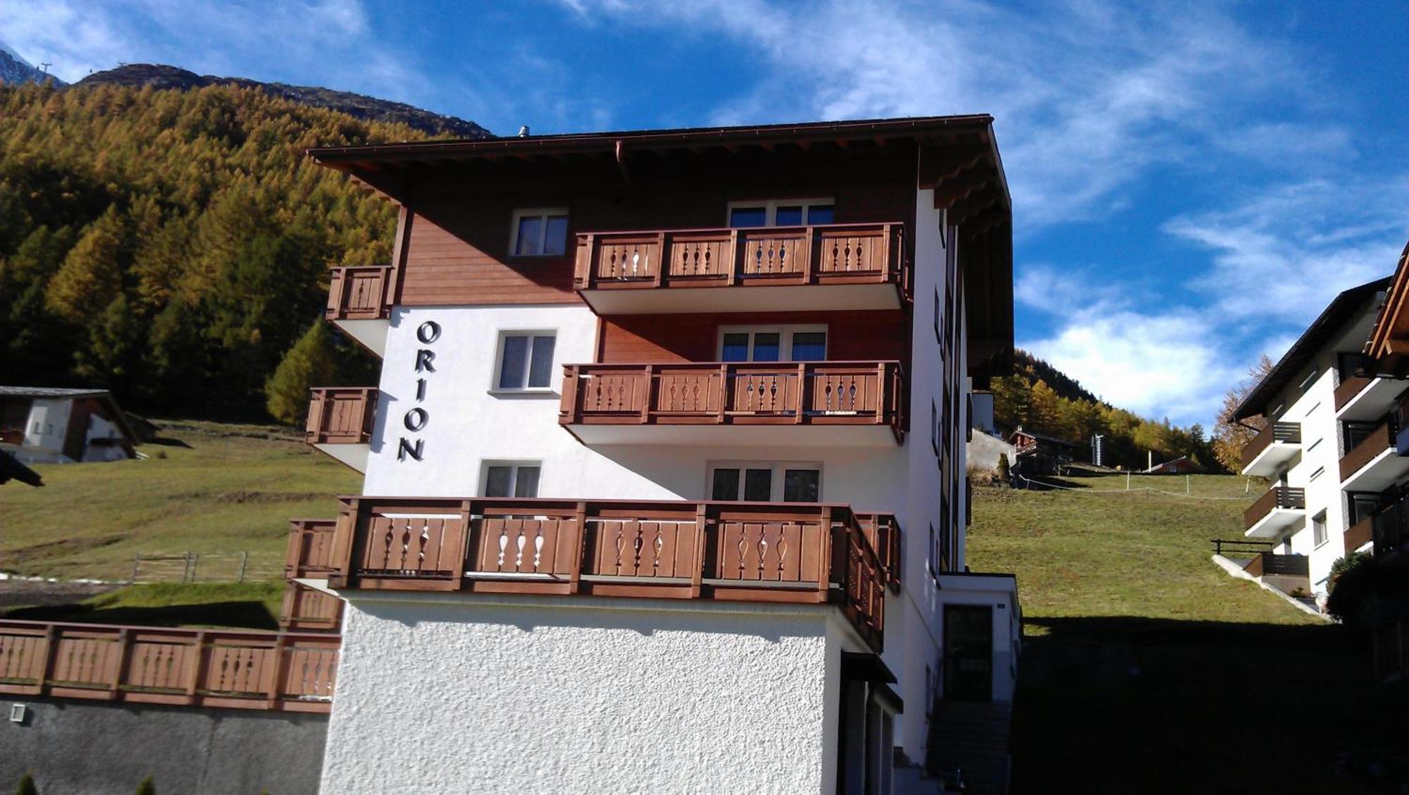 شقة Haus Orion Saas Fee المظهر الخارجي الصورة